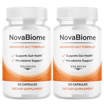 Valdivia (2 Pack) NovaBiome Capsules Nova Biome Supplement, Premium Formula, Natural Vitamins for Health & Wellness - 120 Capsules for 2 Months