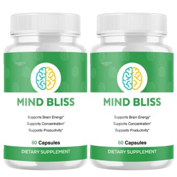 Valdivia (2 Pack) MindBliss Capsules Mind Bliss Supplement, Premium Formula, Natural Vitamins for Health & Wellness - 120 Capsules for 2 Months