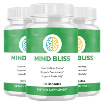 Valdivia (3 Pack) MindBliss Capsules Mind Bliss Supplement, Premium Formula, Natural Vitamins for Health & Wellness - 180 Capsules for 3 Months