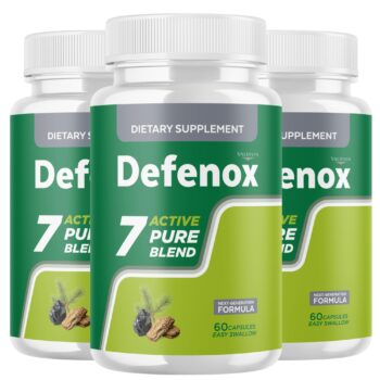 Valdivia (3 Pack) Defenox Capsules Defenox Supplement, Premium Formula, Natural Vitamins for Health & Wellness - 180 Capsules for 3 Months