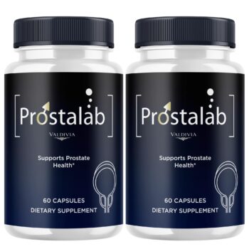 Valdivia (2 Pack) Prostalab Capsules Prostalab Supplement, Premium Formula, Natural Vitamins for Health & Wellness - 120 Capsules for 2 Months
