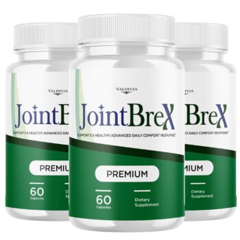 Valdivia (3 Pack) JointBreX Capsules Joint BreX Supplement, Premium Formula, Natural Vitamins for Health & Wellness - 180 Capsules for 3 Months
