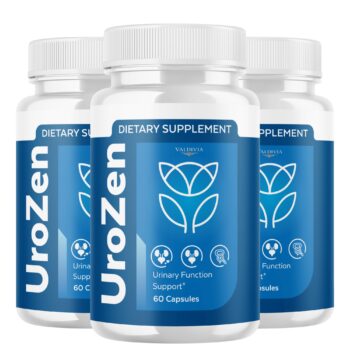 (3 Pack) UroZen Capsules URO Zen Supplement, Premium Formula, Natural Vitamins for Health & Wellness - 180 Capsules for 3 Months