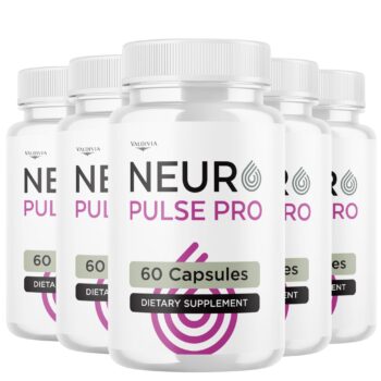 (5 Pack) NeuroPulse Pro Capsules Neuro Pulse Pro Supplement, Premium Formula, Natural Vitamins for Health & Wellness - 300 Capsules for 5 Months