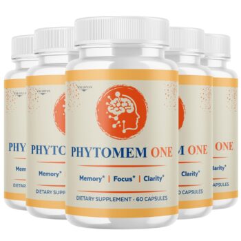 Valdivia (5 Pack) Phytomem One Capsules PhytomemOne Supplement, Premium Formula, Natural Vitamins for Health & Wellness - 300 Capsules for 5 Months