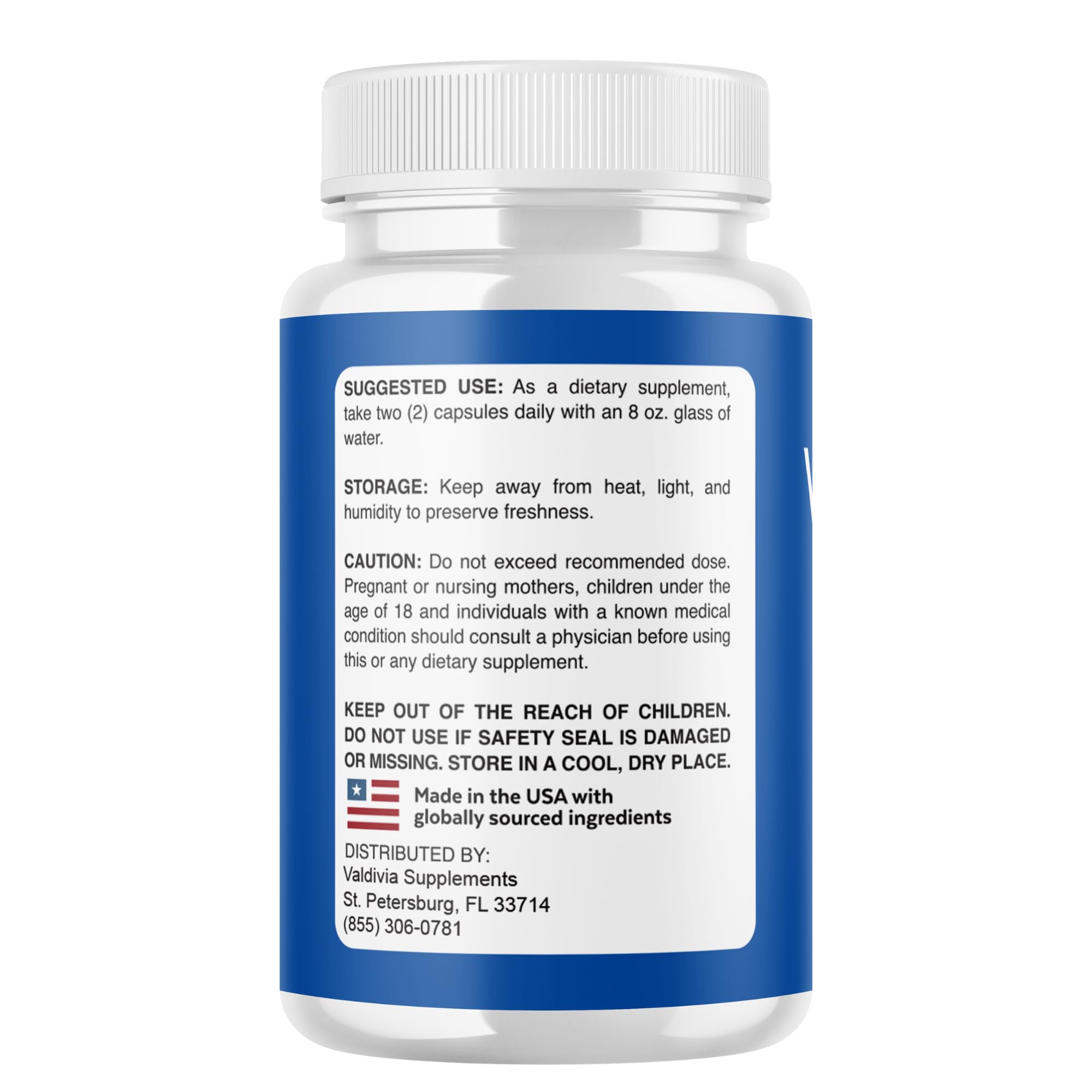 Valdivia (3 Pack) Visiovita Capsules Visiovita Supplement, Premium Formula, Natural Vitamins for Health & Wellness - 180 Capsules for 3 Months
