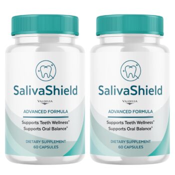 Valdivia (2 Pack) SalivaShield Capsules Saliva Shield Supplement, Premium Formula, Natural Vitamins for Health & Wellness - 120 Capsules for 2 Months