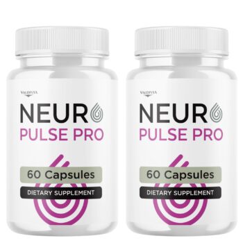 (2 Pack) NeuroPulse Pro Capsules Neuro Pulse Pro Supplement, Premium Formula, Natural Vitamins for Health & Wellness - 120 Capsules for 2 Months
