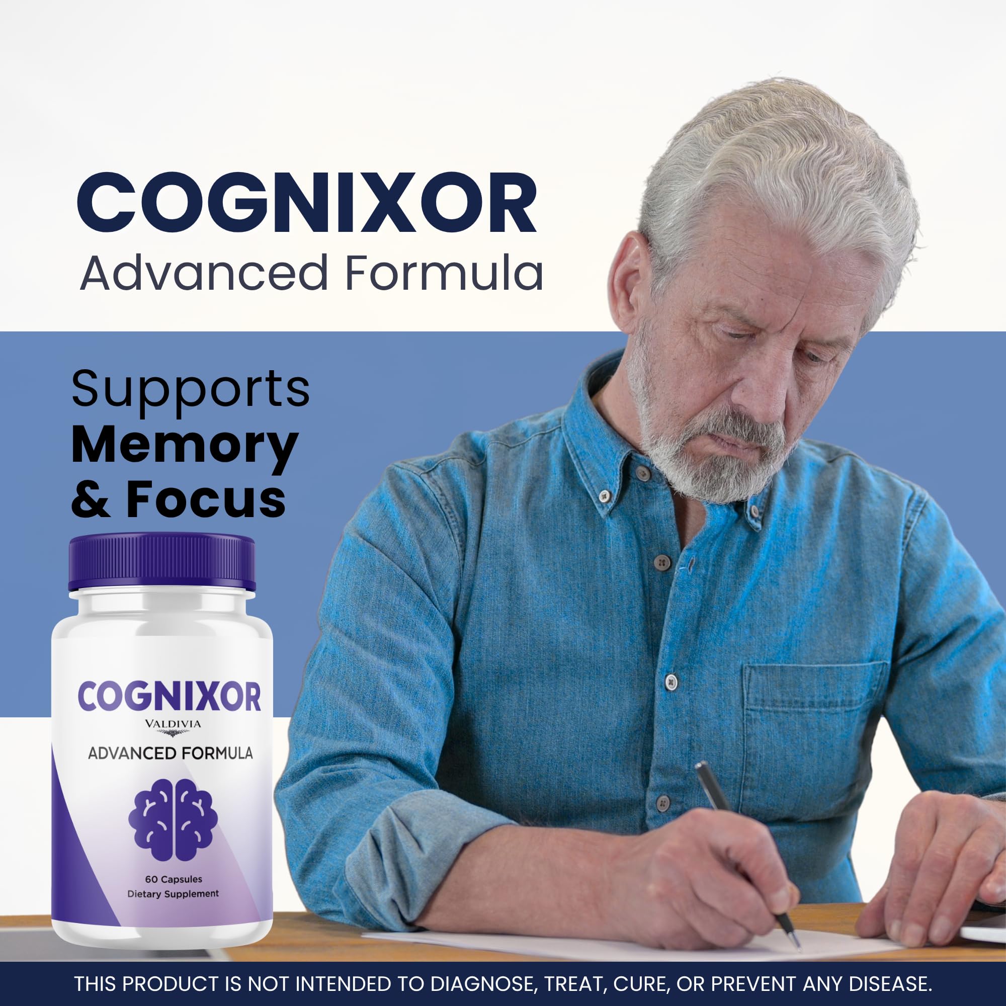 Valdivia (5 Pack) Cognixor Capsules Cognixor Supplement, Premium Formula, Natural Vitamins for Health & Wellness - 300 Capsules for 5 Months