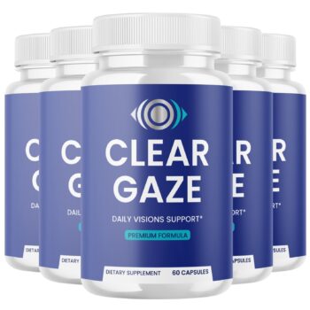 ClearGaze – 5 Bottles, 60 Capsules Each