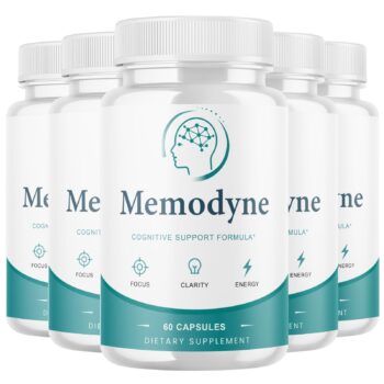 MemoDyne – 5 Bottles, 60 Capsules Each