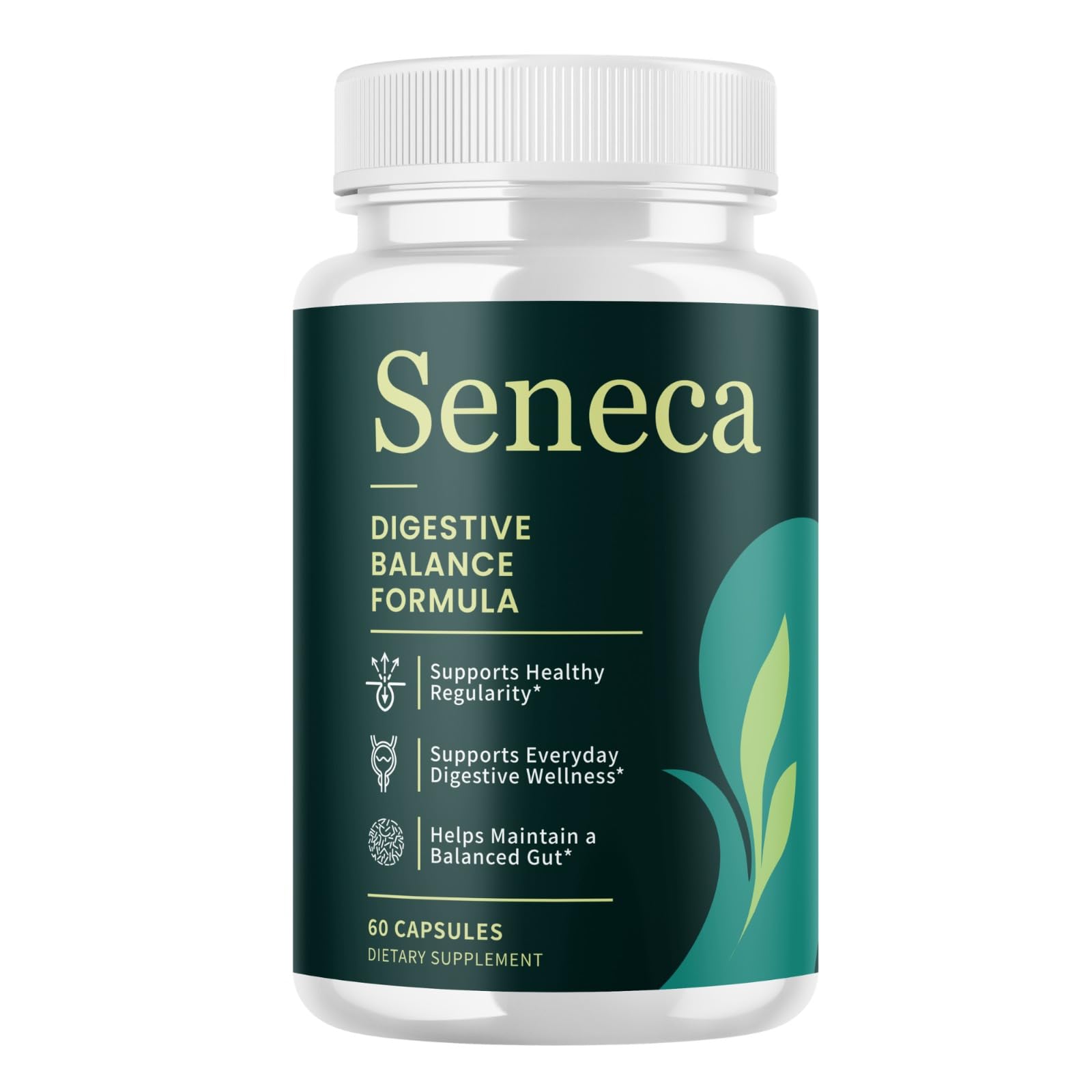 Seneca Digestive Balance Formula - 60 Capsules - 1 Bottle