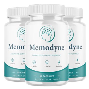 MemoDyne – 3 Pack (60 Capsules per Bottle)