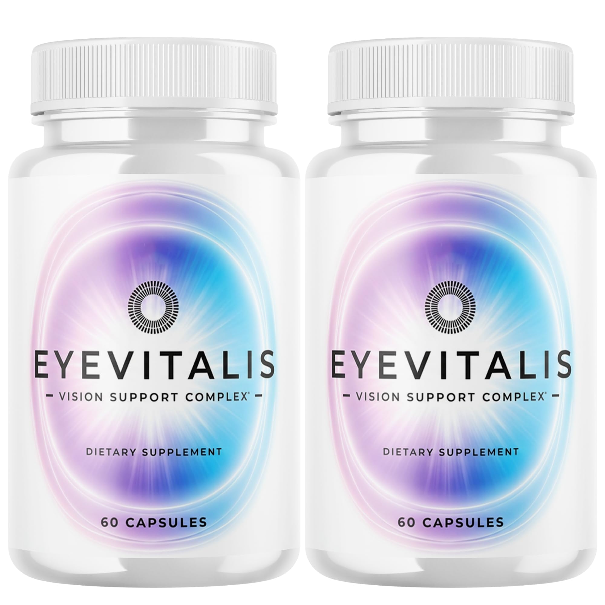 Valdivia Eye Vitalis Dietary Supplement, 120 Capsules Total (2 Pack, 60 per Bottle)