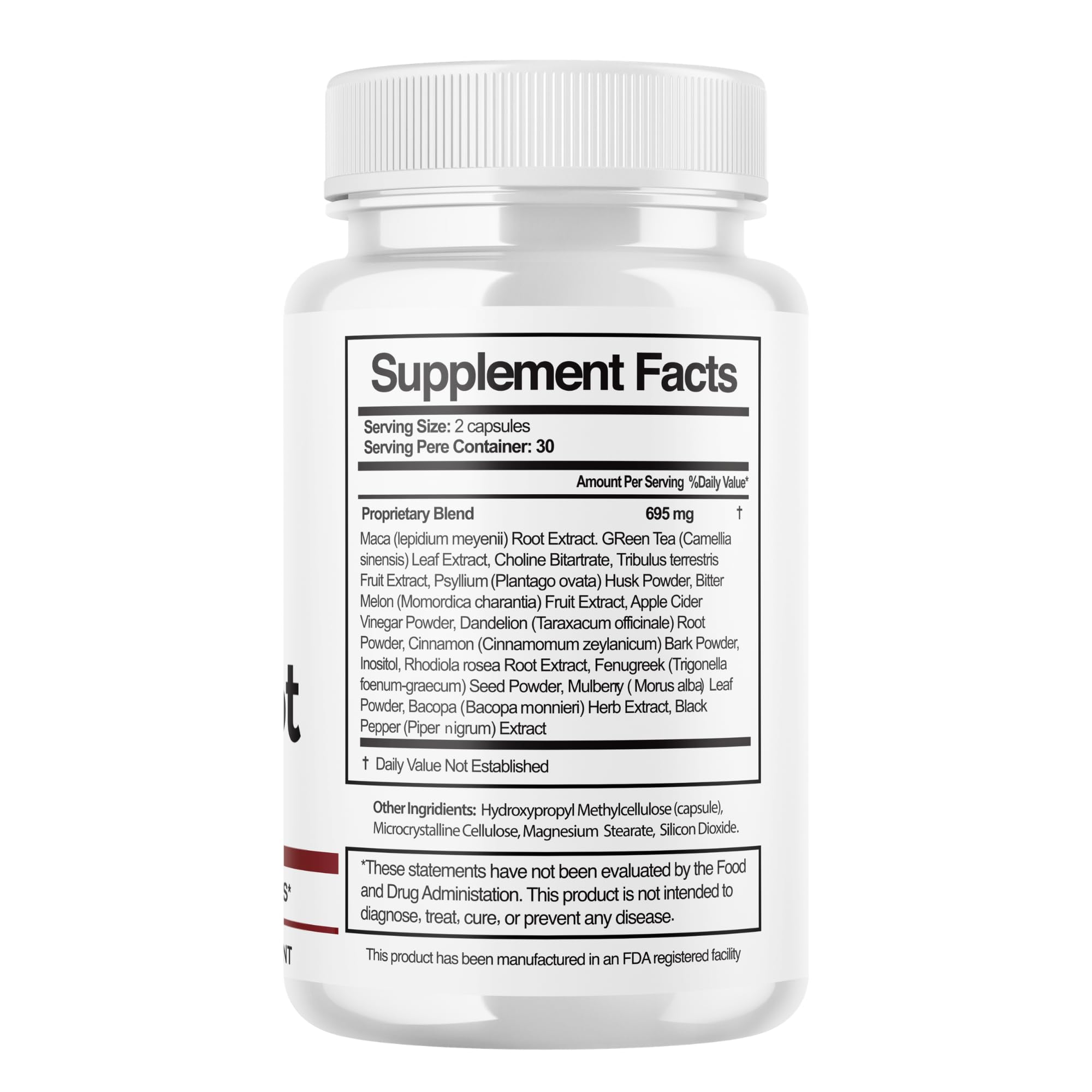 VapoCept Capsules - 60 Count Dietary Supplement (1 Pack)
