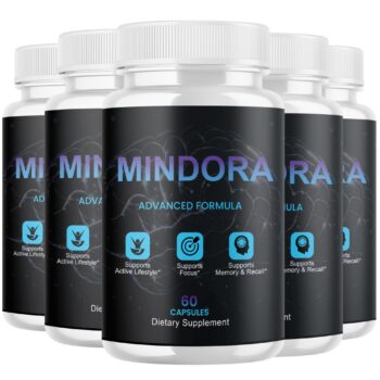 Mindora Capsules Supplement Pills, 300 Count (5-Pack)