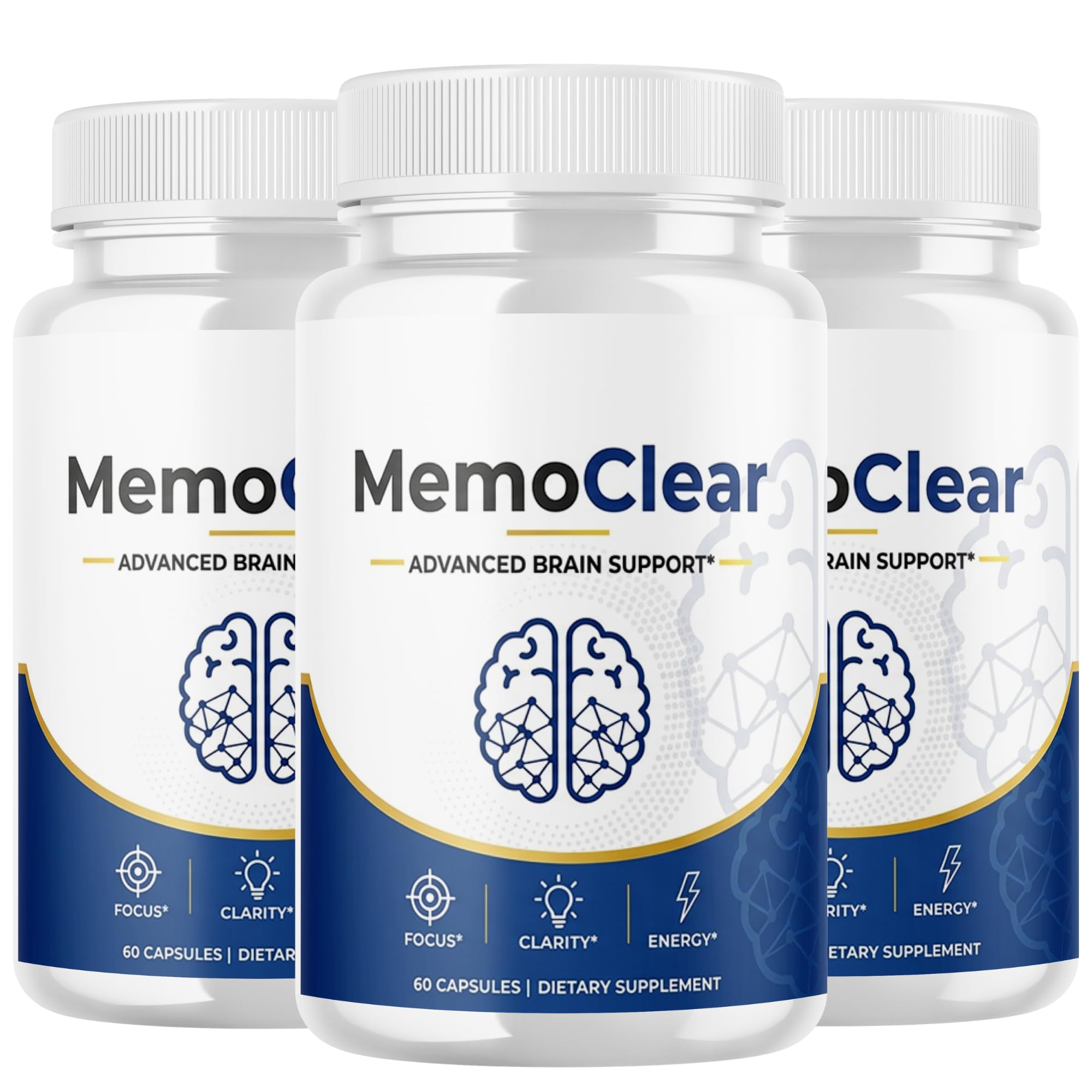 Valdivia MemoClear Dietary Supplement - 180 Capsules (3 Pack)