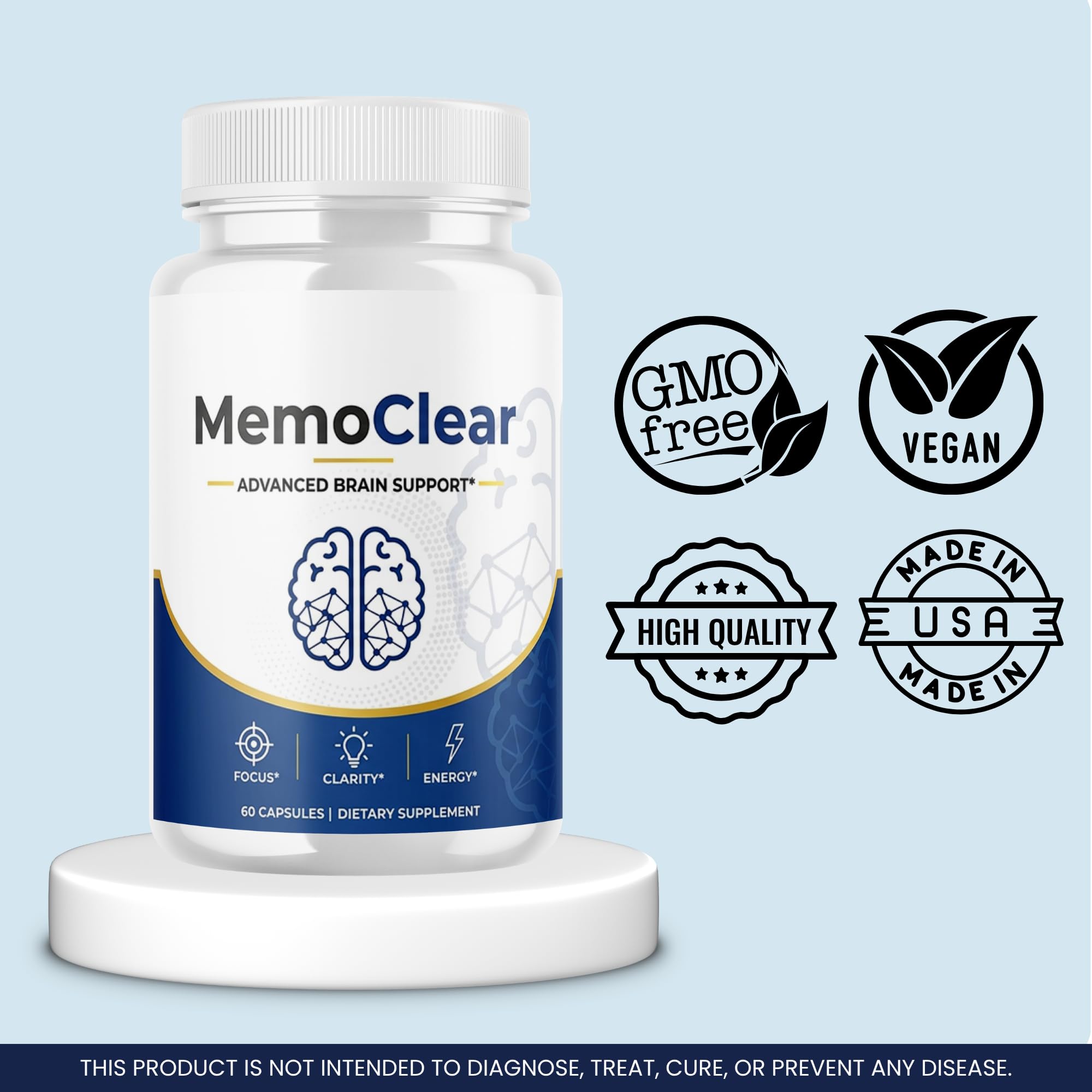 Valdivia MemoClear - 60 Capsules (1 Pack)