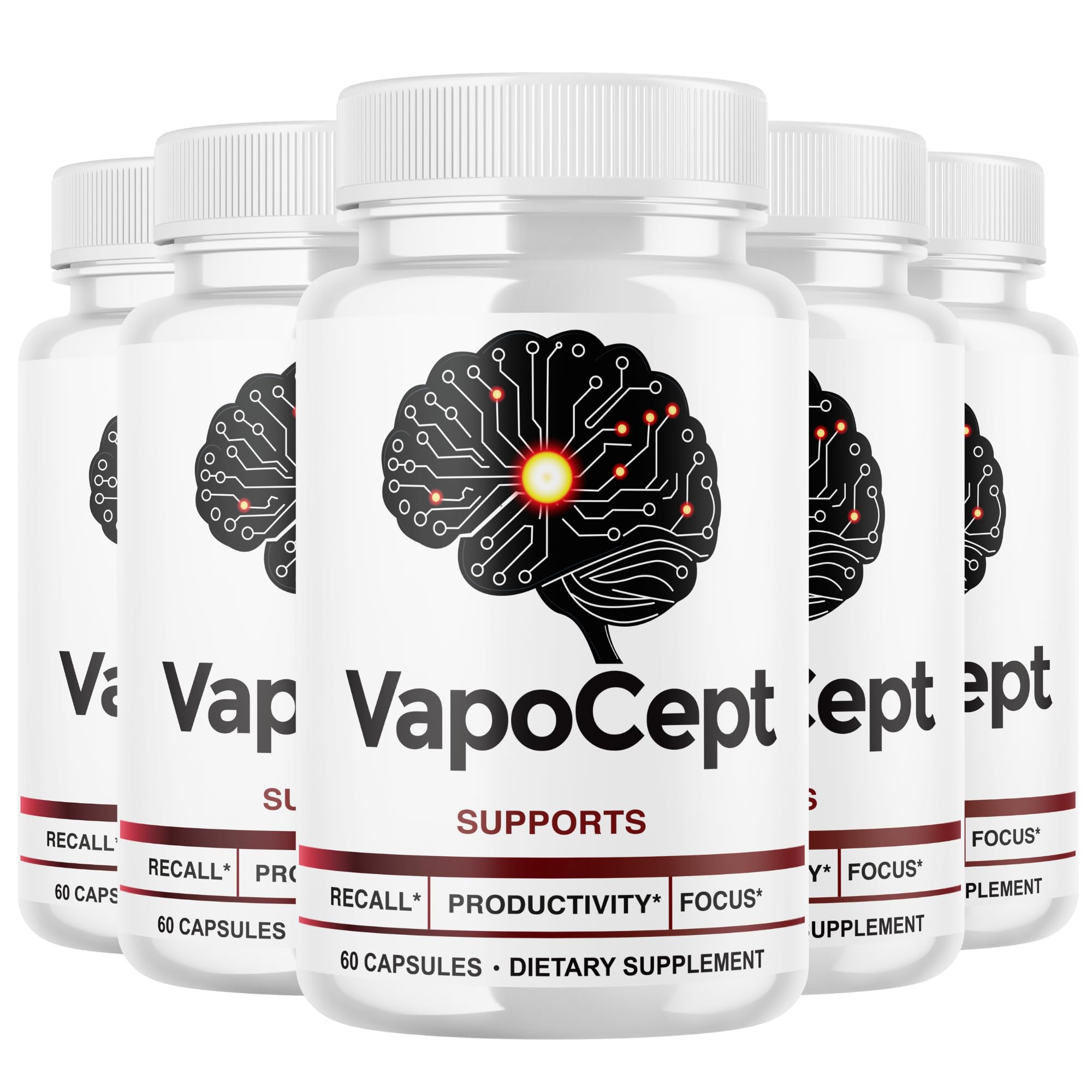 VapoCept Capsules - 300 Count (5 Pack)