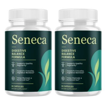 Seneca Digestive Balance Formula – 2 Bottles, 60 Capsules Each