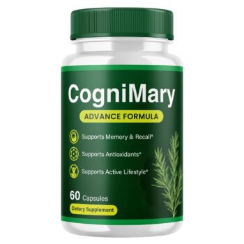 CogniMary Nootropic Support Supplement Capsules, 60 Count (1-Pack)