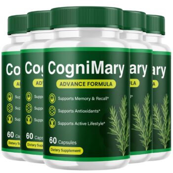 CogniMary Dietary Supplement Capsules, 5-Pack (300 Capsules Total)