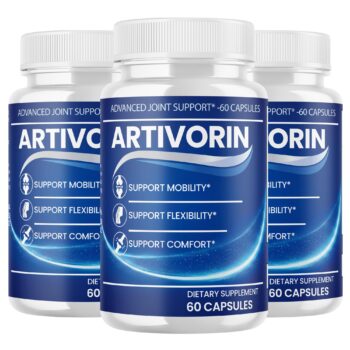 Artivorin Capsules - 180 Count, 3 Pack