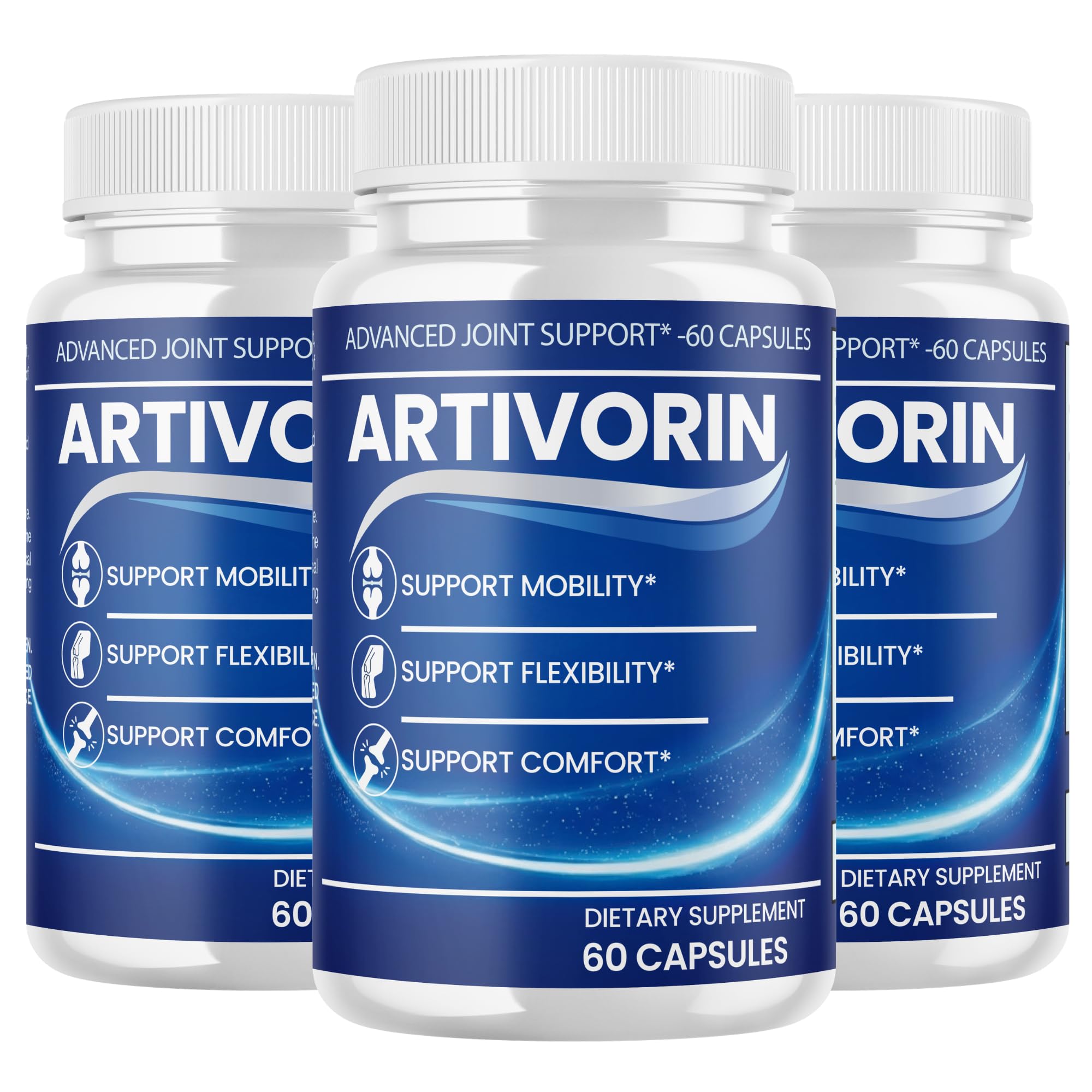 Artivorin Capsules - 180 Count, 3 Pack