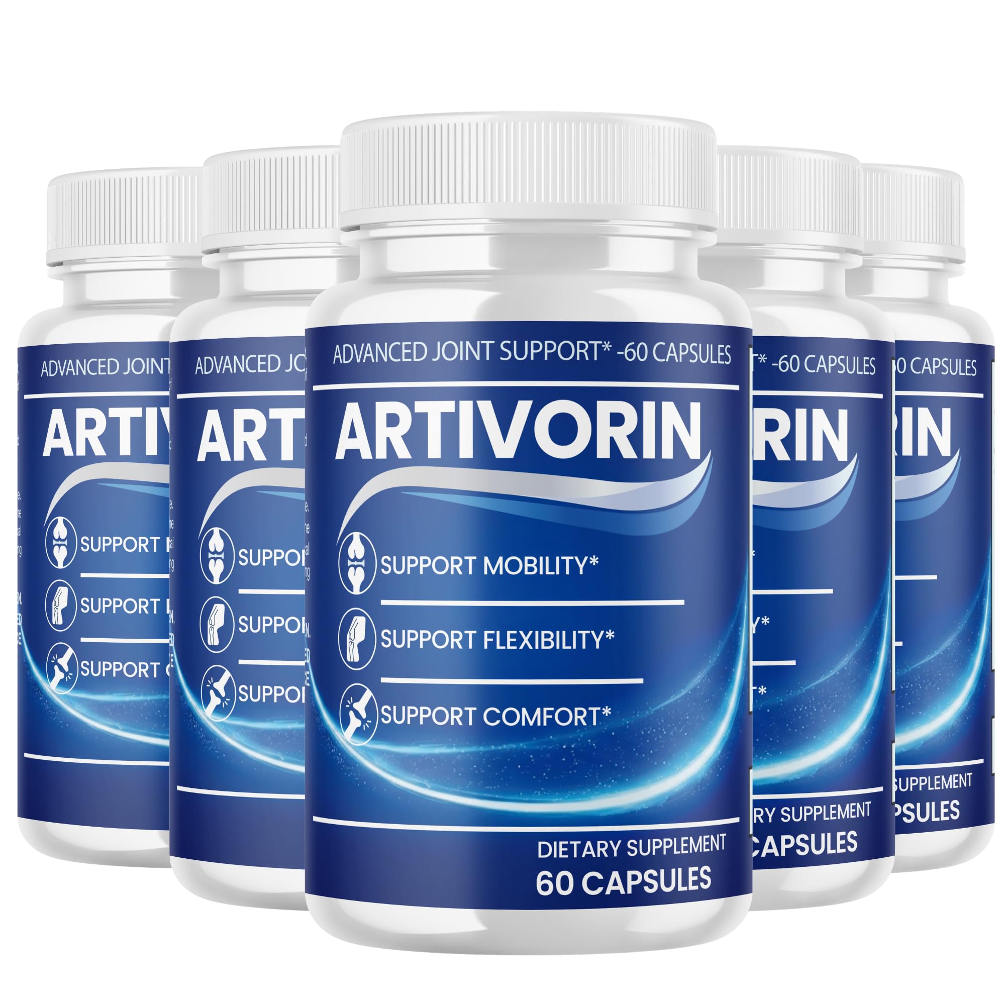 Artivorin Supplement Capsules - 300 Count (5 Pack)