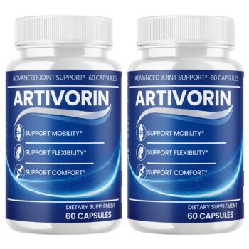 Artivorin Capsules, 120 Total - 2 Bottles of 60