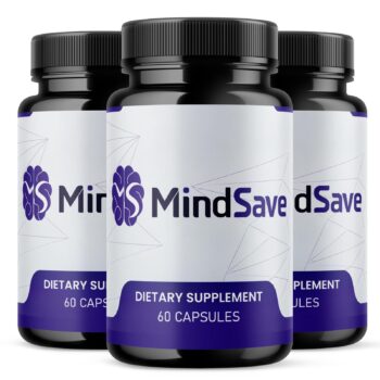MindSave - 3 Bottles (60 Capsules Each)