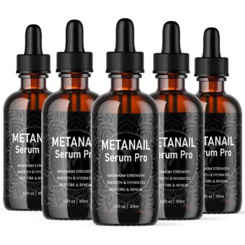 METANAIL Serum Pro Nail Serum, 5 Bottles (1 oz Each)