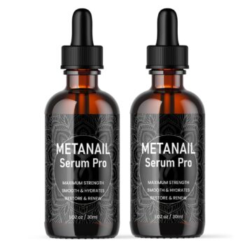 Metanail Serum Pro Drops, 1 fl oz (30 mL) per Bottle, 2 Pack