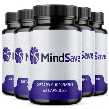MindSave 5 Bottles (60 Capsules Each)